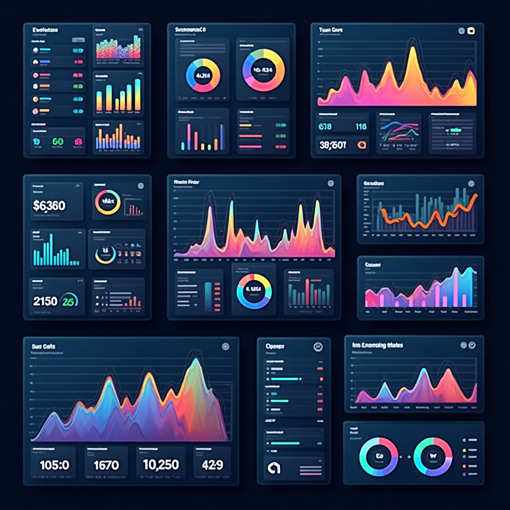 Visualización de datos financieros con gráficos intuitivos